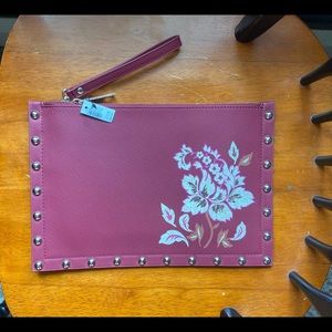 Maroon, handbag